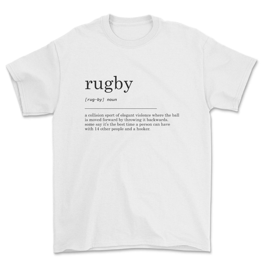 Rugby definition T-Shit Funny Rugby sports gift - Unisex T-shirt.