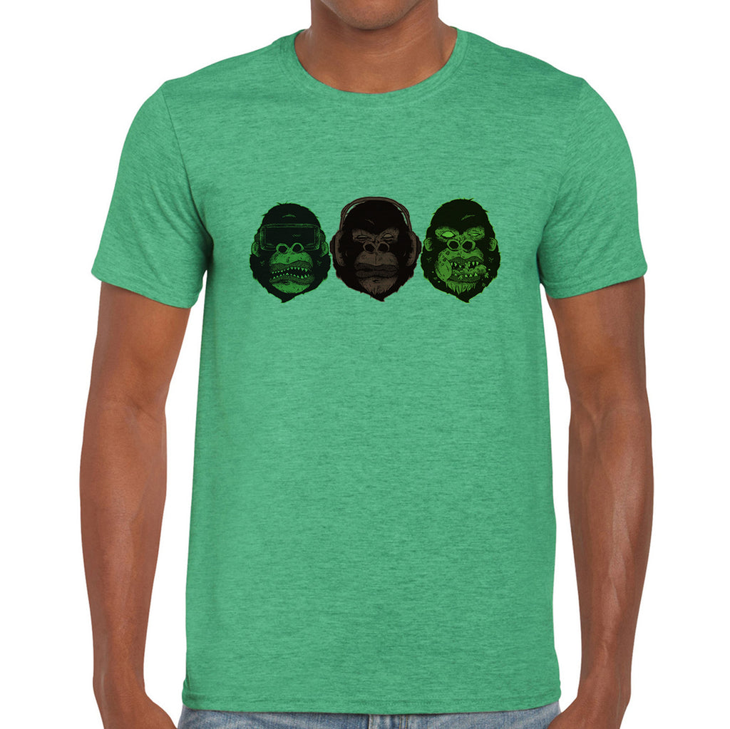Gorilla Head   Men's T-Shirt