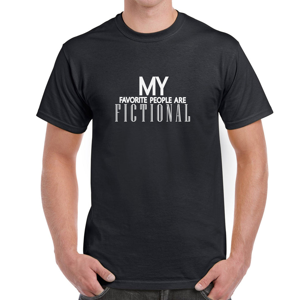 My Favourite People are Fictional - Men's T-Shirt