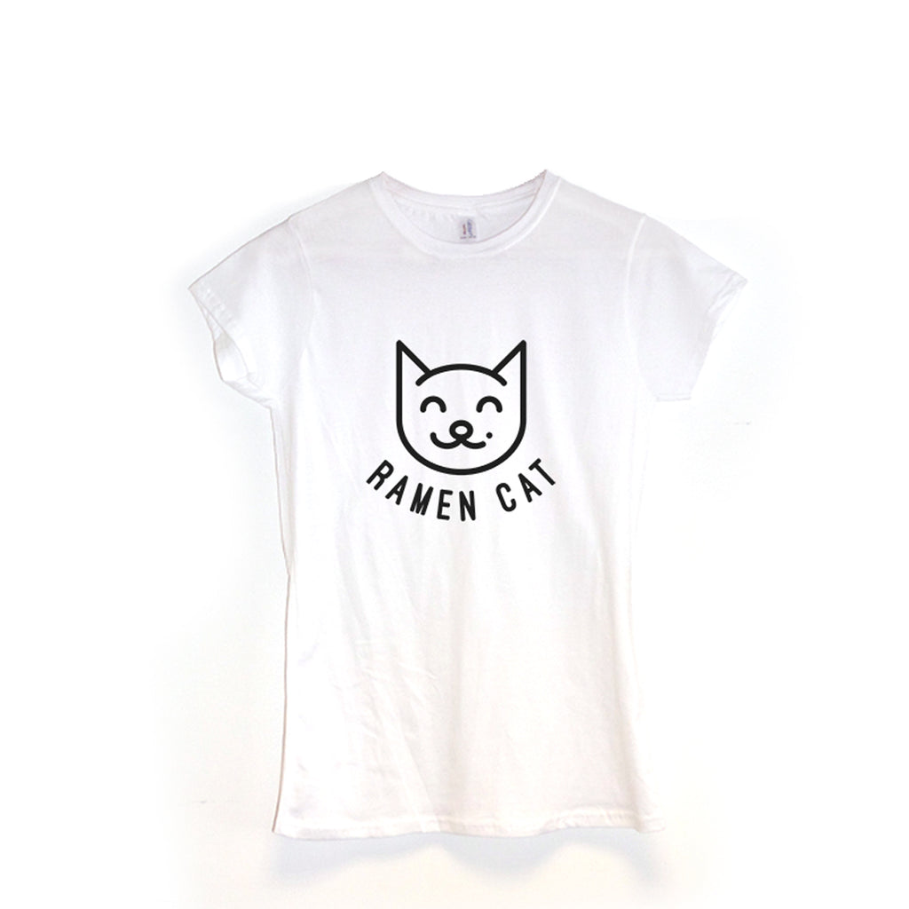 Ramen Cat - Ladies T-shirt