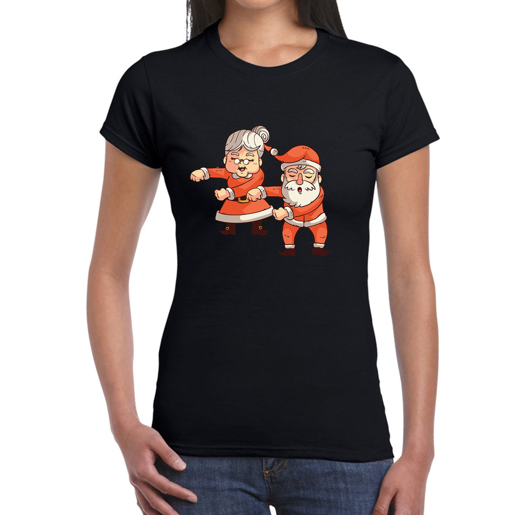 Santa Floss -  Women's T-Shirt