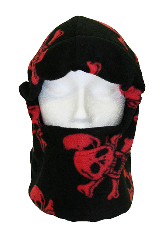 Red Skull Balaclava Ski Mask