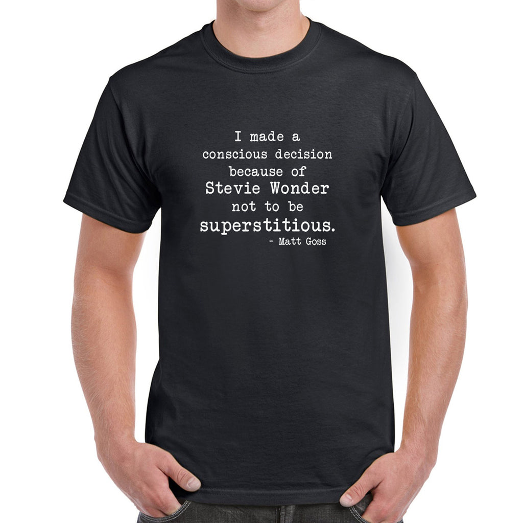 Superstitious Matt Goss  Men's T-Shirt