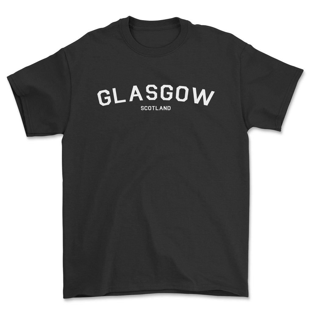 Glasgow T-shirt, District 1 style, Regional City Scotland tshirt.