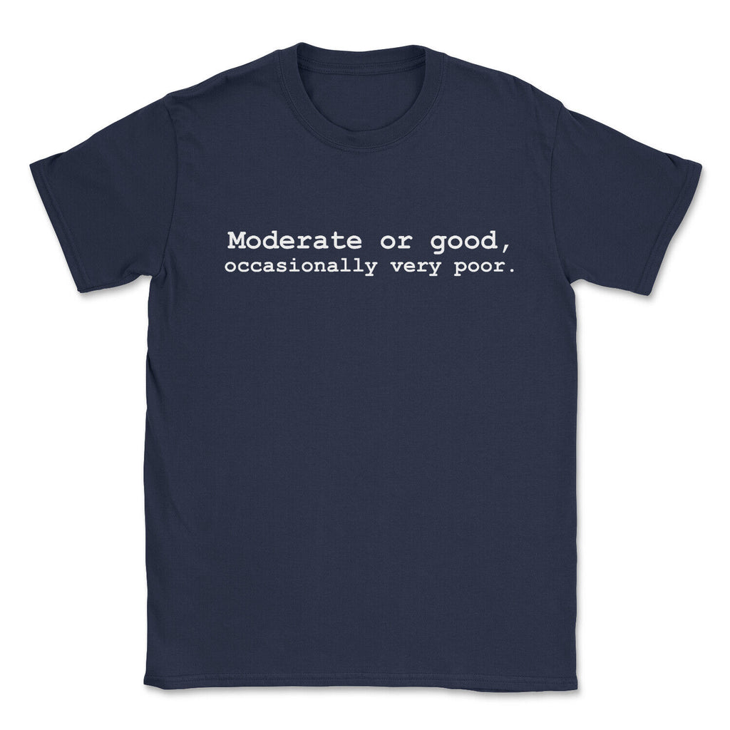 The Shipping Forecast T-Shirt Moderate Or Good, Occasionally Very