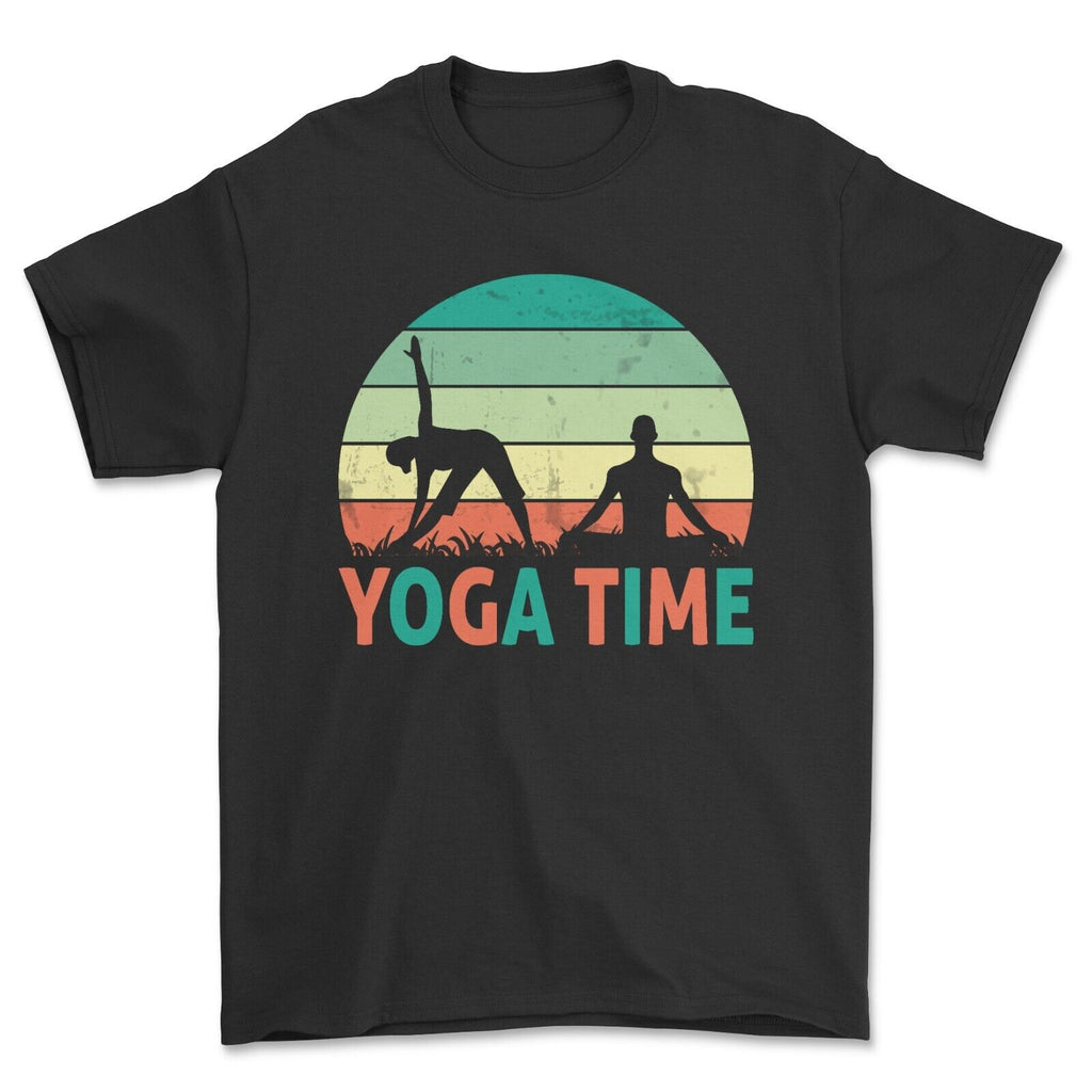 Yoga Time Mediation T-shirt Outdoors Exercise Top.