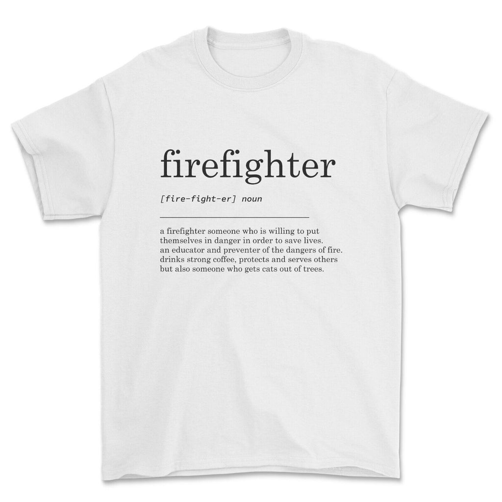 Firemen definition T-Shit Funny Servicemen gift - Unisex T-shirt.