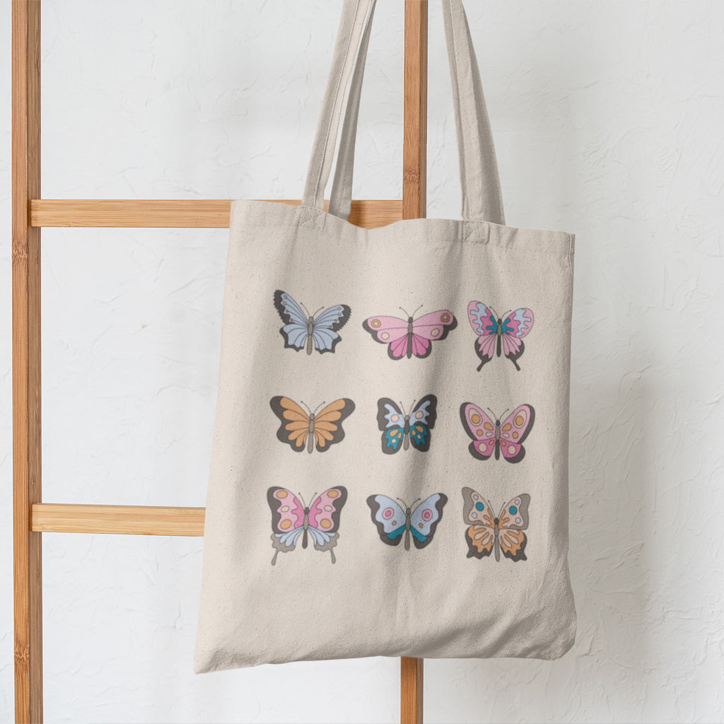 Butterfly Line Up Tote Bag