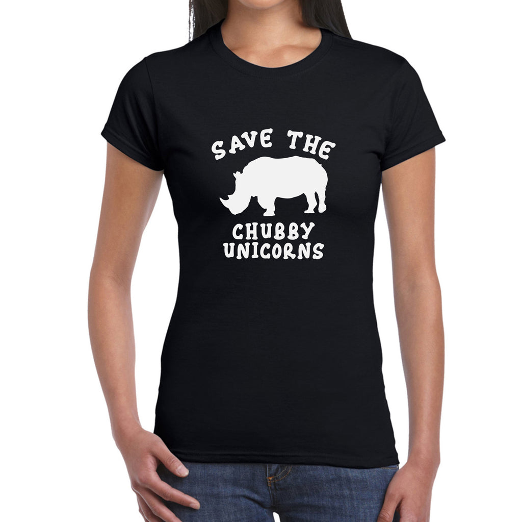 Save The Chubby Unicorns   Women's T-Shirt