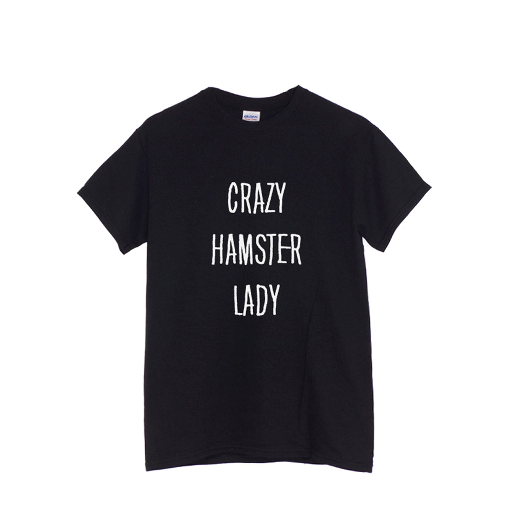 Crazy Hamster Lady MENS T-Shirt