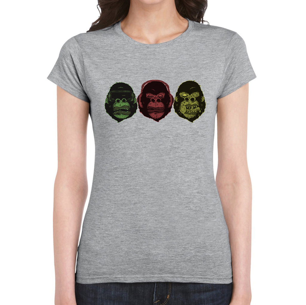 Gorilla Head   Women's T-Shirt