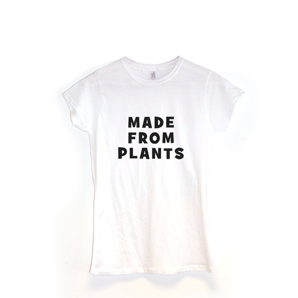 Made From Plants - Ladies T-shirt
