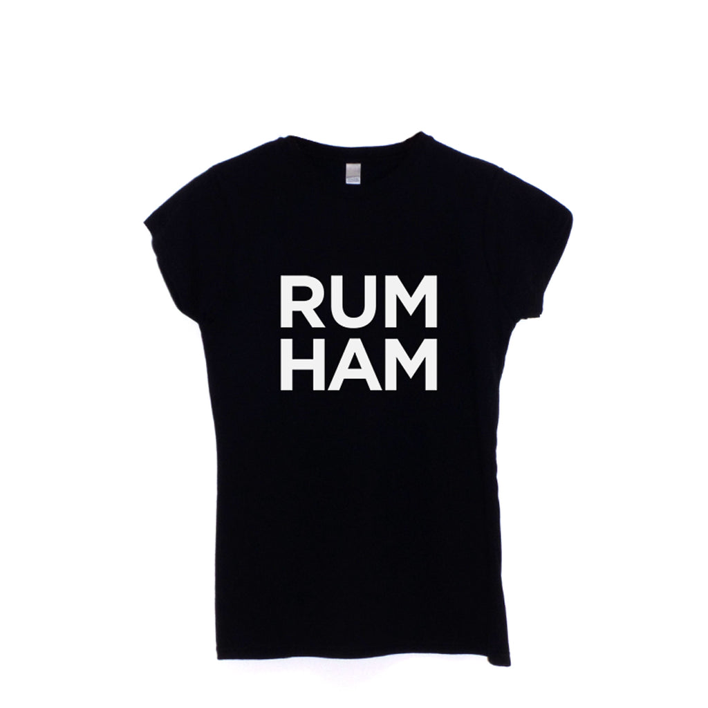 Rum Ham Ladies T-Shirt