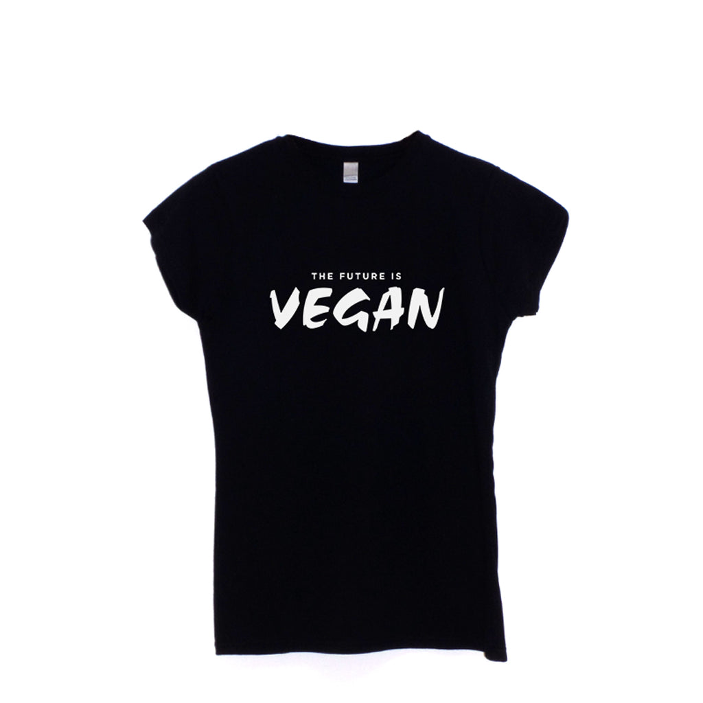 The Future Is Vegan - Ladies T-shirt