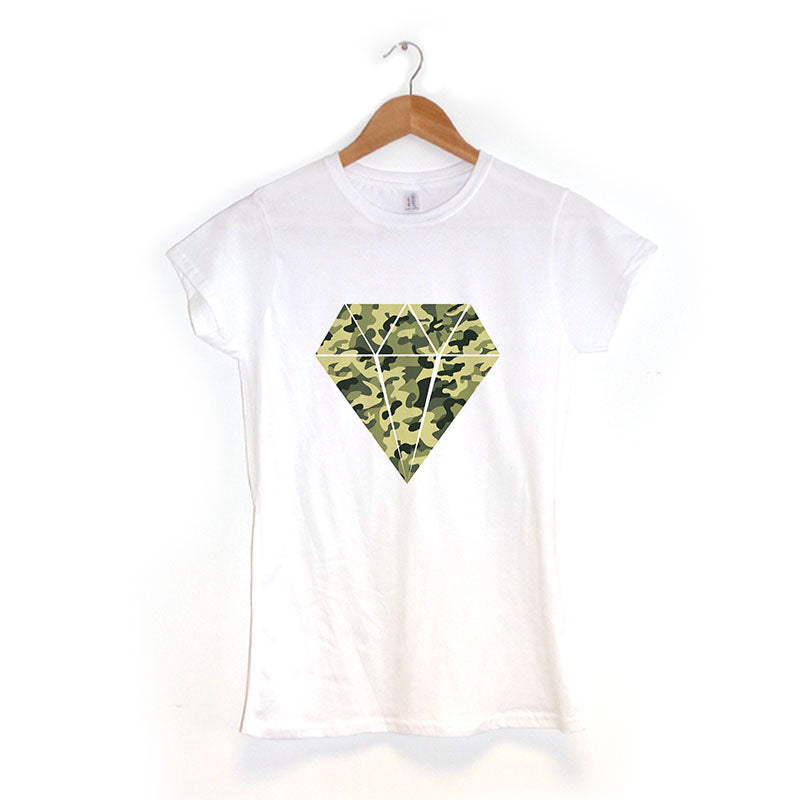 Camo Diamond - Women's T-Shirt