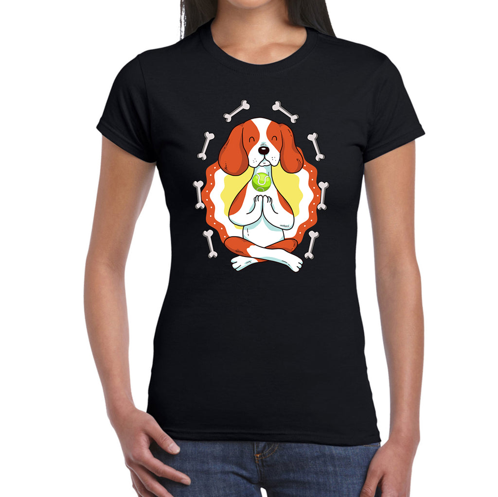 Yoga Dog   Women's T-Shirt