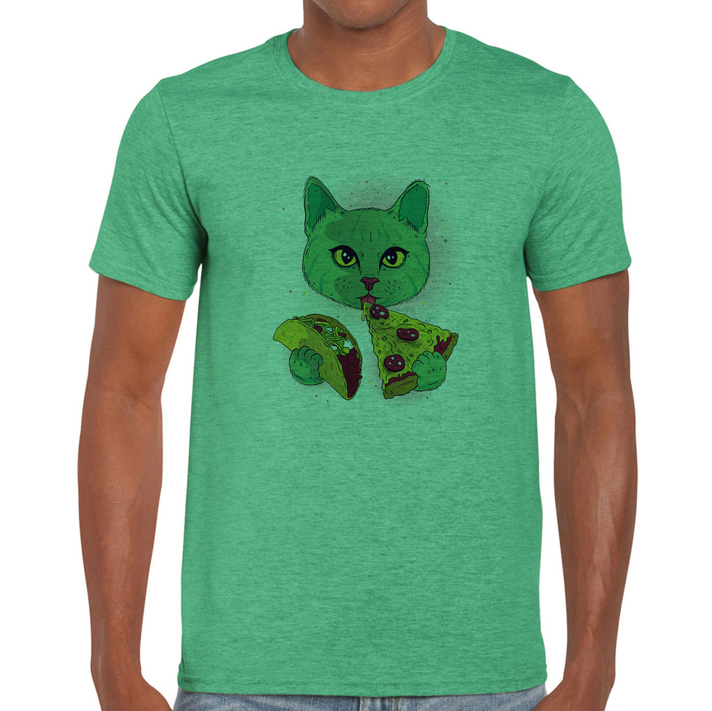 Cosmic Cat   Men's T-Shirt