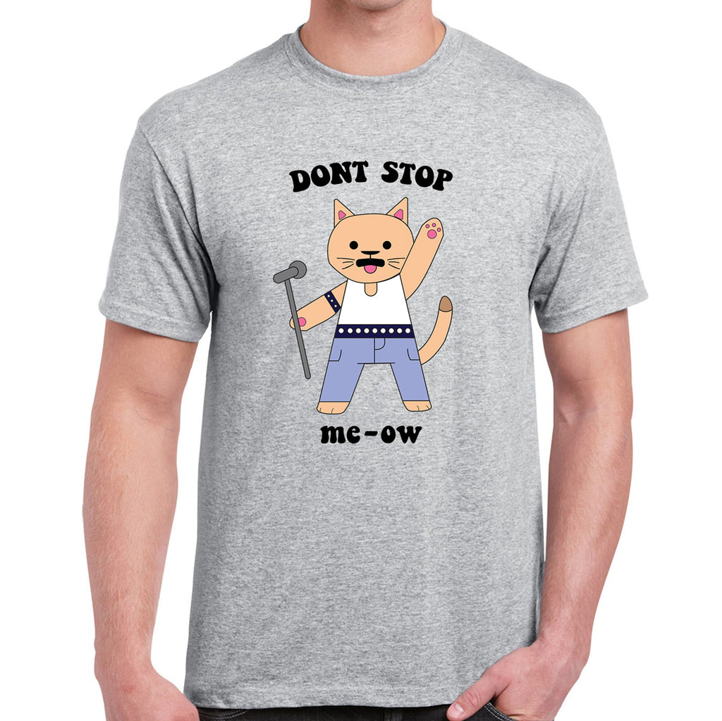 Don't Stop Me-ow Mens T-Shirt