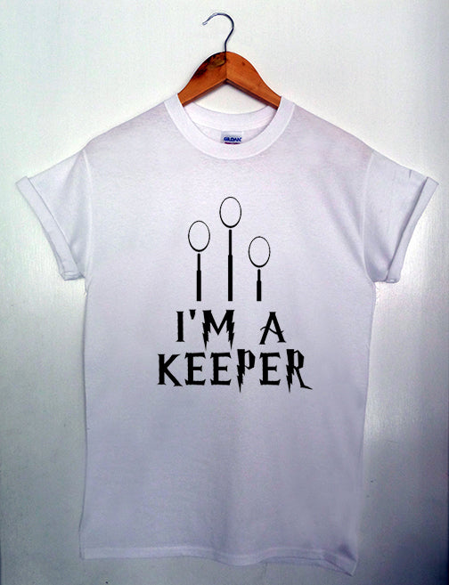 Harry Potter 'I'm A Keeper' Graphics T-Shirt