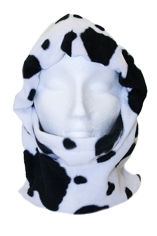 Black And White Spot Balaclava Ski Mask